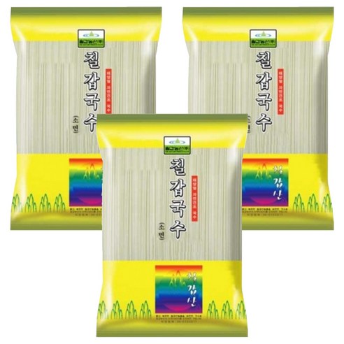 칠갑농산 국수opp 소면, 3kg, 3개