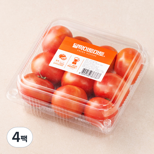 달짝이 토마토, 650g, 4팩