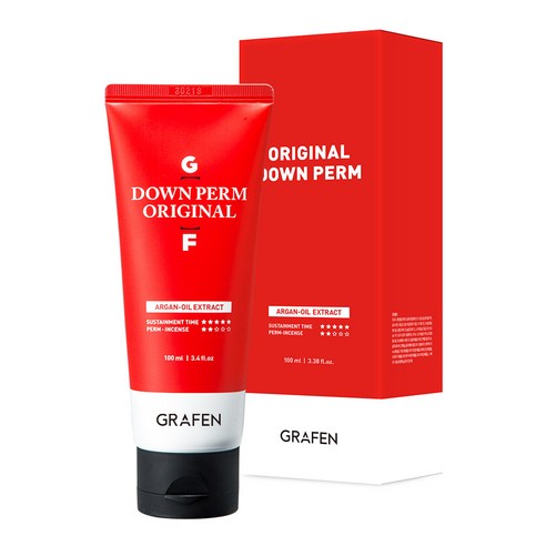 그라펜 오리지널 다운펌 파마약, 100ml, 1개