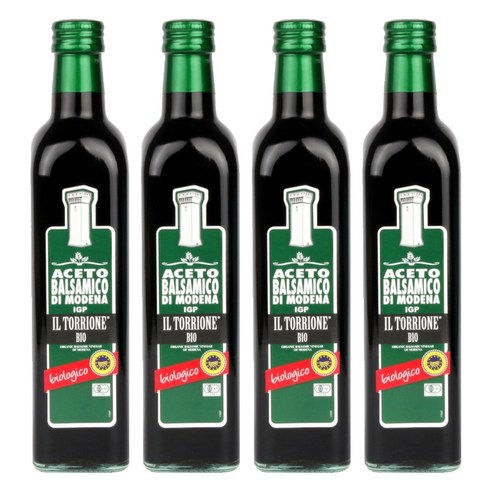 일토리오네 유기농 발사믹 식초, 500ml, 4개