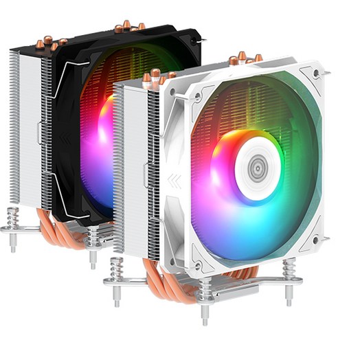 저렴한 가격에 뛰어난 성능을 제공하는 쓰리알시스템 Socoool RGB CPU쿨러 RC310 실버
