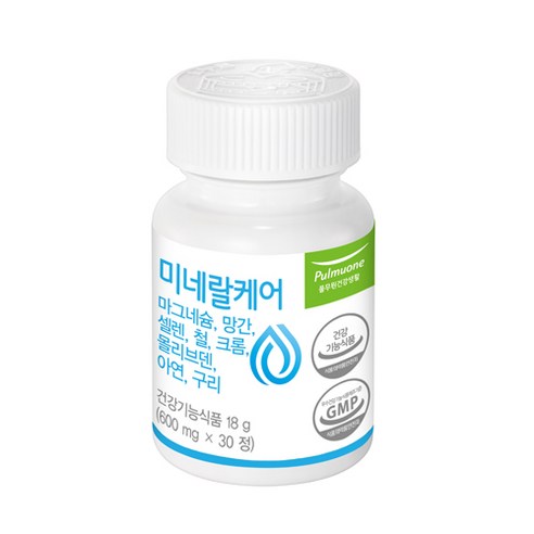 풀무원건강생활 미네랄케어, 1개, 30정, 30정