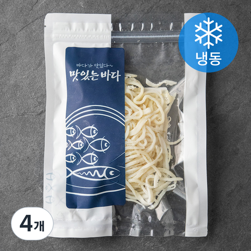 현복식품 백진미 오징어채 (냉동), 150g, 4개