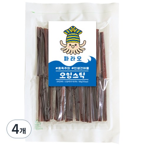 파라오 오잉스틱, 100g, 4개