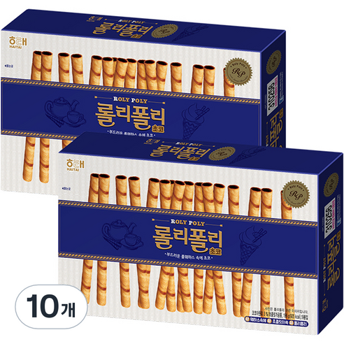 롤리폴리 초코, 196g, 10개