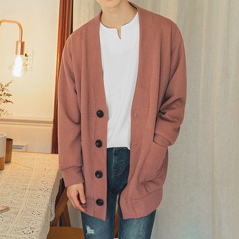머시따 코디에는 역시 오버핏 가디건