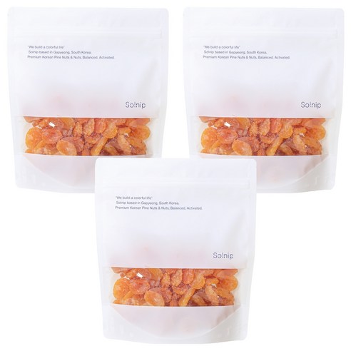 솔닙 달콤하고 향긋한 건살구, 400g, 3개