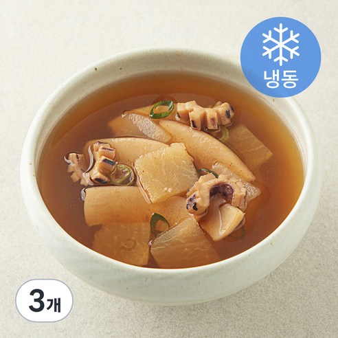 집반찬연구소 오징어무국 (냉동), 650g, 3개