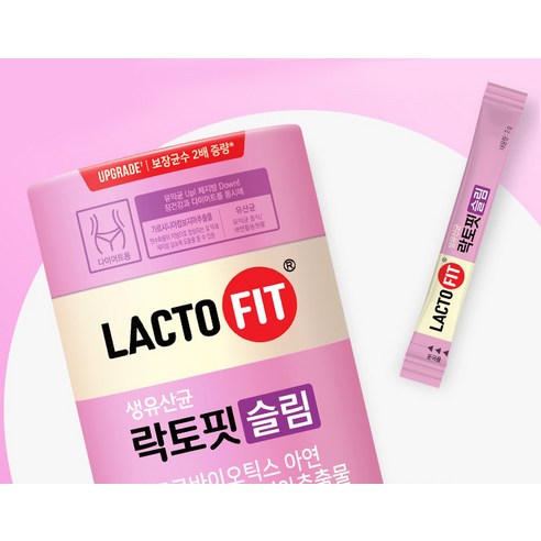 락토핏 슬림 유산균, 120g, 3개