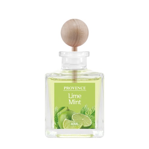 더허브샵 차량용 통풍구 디퓨저 40ml, 라임 민트, 1개