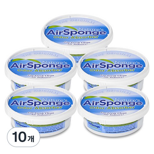네이처스에어스펀지 탈취제 커버오픈형 본품, 227g, 10개