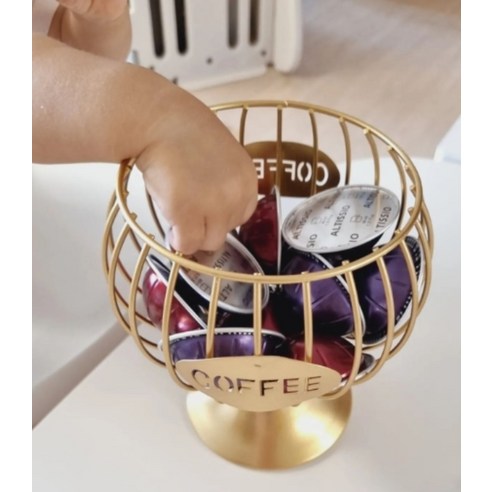 고급스럽고 편리하며 다목적적인 파파리브 네스프레소 돌체구스토 버츄오 캡슐커피 보관함