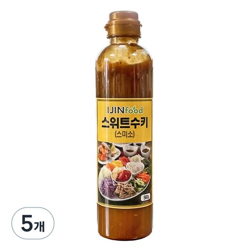 아이진푸드 스위트 수키소스, 560g, 5개