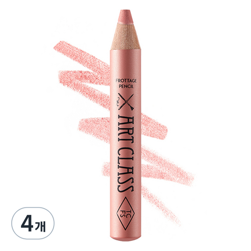 투쿨포스쿨 아트클래스 프로타주 펜슬, 2호 로지 듀, 4개