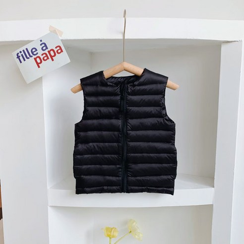 제이케이 아동용 경량 패딩조끼