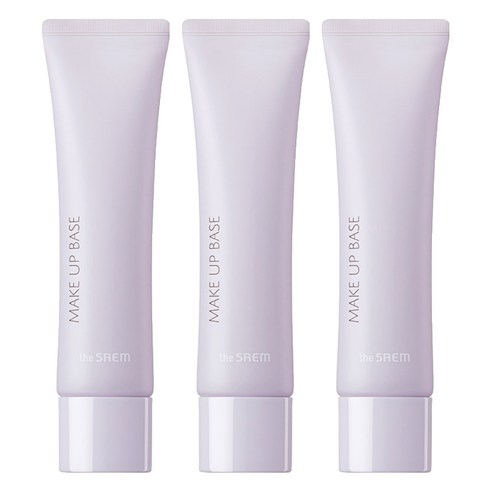 더샘 샘물 에어리 코튼 메이크업 베이스 30ml, 02 라벤더, 3개
