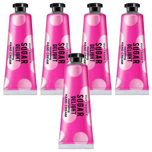 더프트앤도프트 너리싱 핸드크림 슈가딜라이트, 50ml, 5개