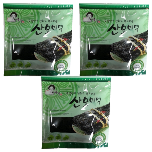 안옥남 산모미역, 150g, 3개
