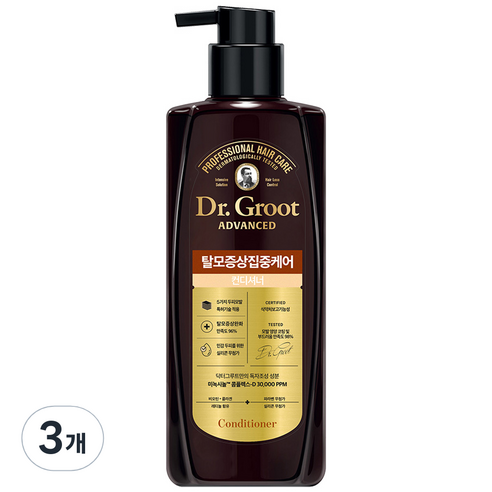 닥터그루트 집중케어 컨디셔너, 400ml, 3개