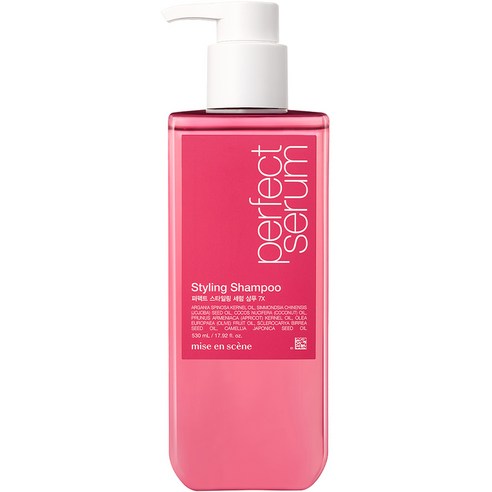 미쟝센 퍼펙트 스타일링 세럼 7X 샴푸, 530ml, 1개
