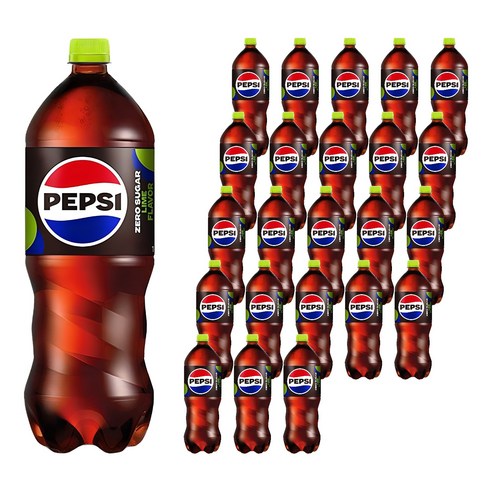펩시 제로 슈거 LIME FLAVOR, 1.5L, 24개