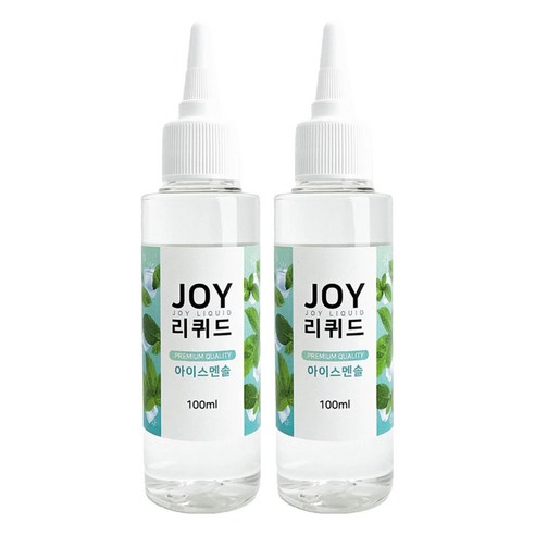 아로마조이 조이리퀴드 슬라임 향료 100ml, 2개, 아이스멘솔