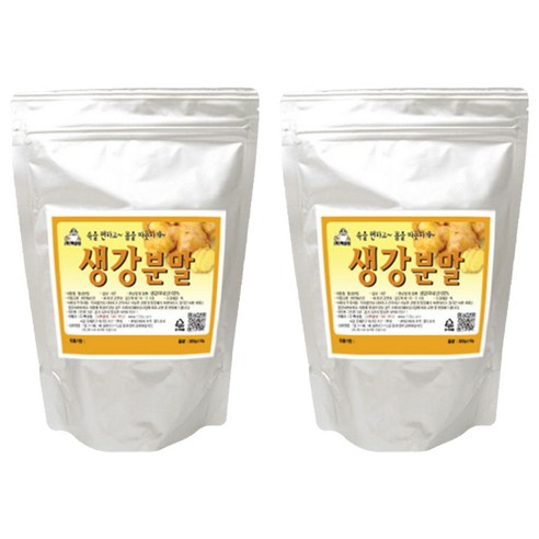 백장생 생강분말, 300g, 2개