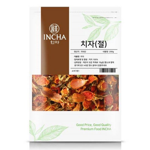 인차 치자 절 국산, 200g, 1개