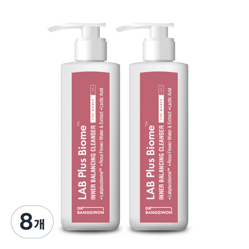 닥터방기원 랩플러스바이옴 이너밸런싱 여성청결제, 8개, 500ml