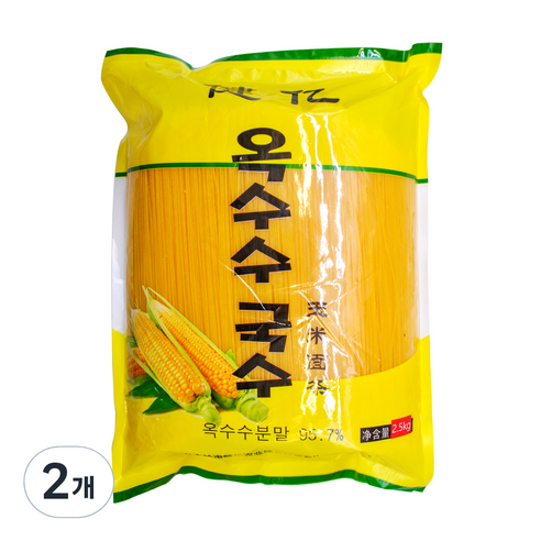 금일 옥수수면, 2.5kg, 2개