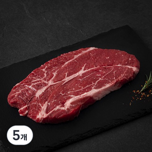 미국산 프라임 척아이롤 구이용 (냉장), 300g, 5개