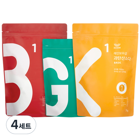 레인보우샵 실속 대용량 3종세트, 4세트