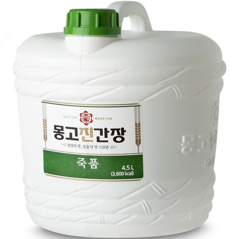 몽고진간장 죽품, 4.5L, 1개