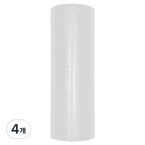 월드크린 위생롤백 투명 중 25 x 35 cm, 중(M), 4개, 500개