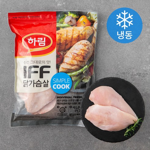 노브랜드 닭가슴살  하림 IFF 닭가슴살 (냉동), 2kg, 1개