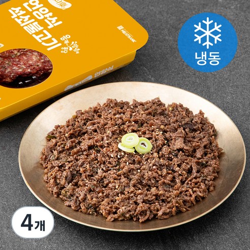 요리락 언양식 석쇠 불고기 (냉동), 4개, 400g