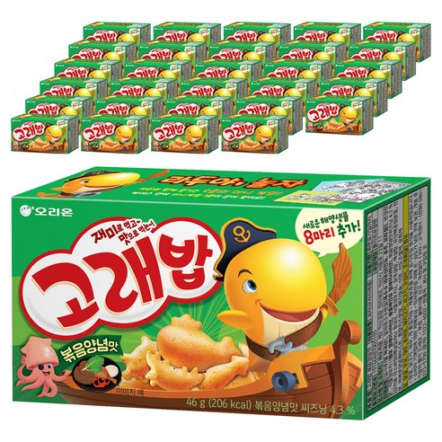 오리온 고래밥 볶음양념맛 과자