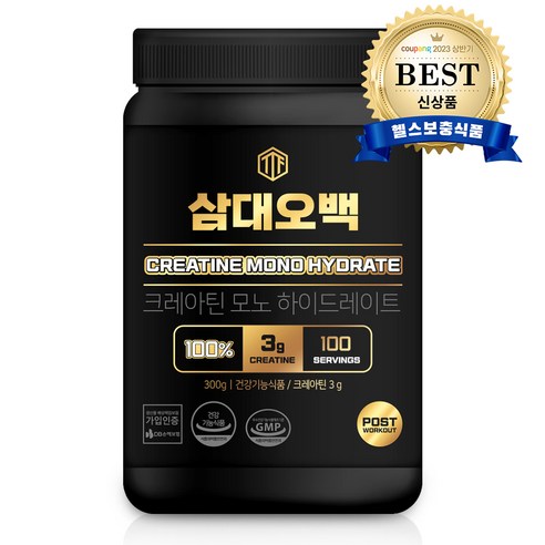 삼대오백 크레아틴 모노 하이드레이트, 300g, 1개