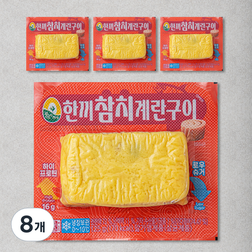 풍요한아침 한끼계란구이 참치, 125g, 8개 상품리뷰