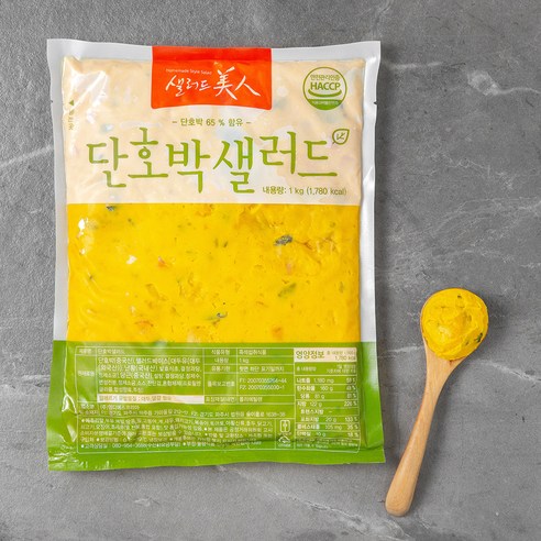 샐러드미인 단호박샐러드, 1kg, 1개