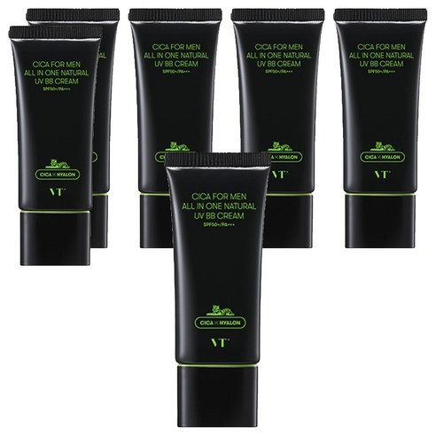 VT 시카 포맨 올인원 내추럴 UV BB크림 30ml, 보통 피부용, 6개
