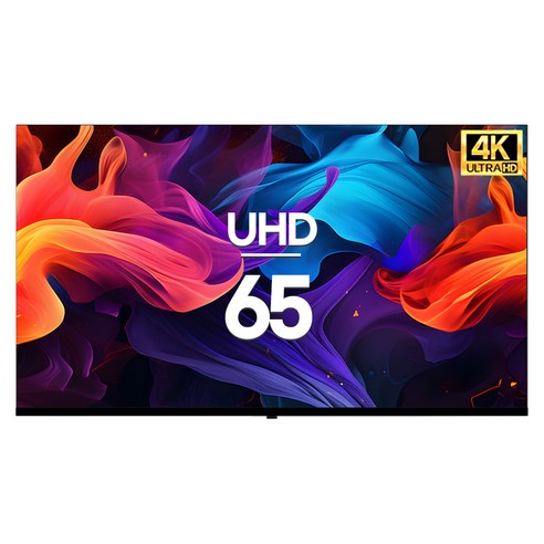 시티브 4K UHD LED TV, 165cm(65인치), Q6500UEH-EX, 벽걸이형, 방문설치