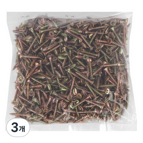 접시머리 앙카피스 1kg, 3개