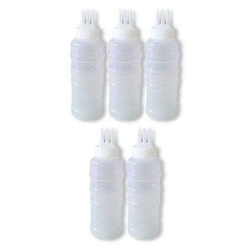 리빙패밀리 잘라쓰는 3구 소스병, 400ml, 5개