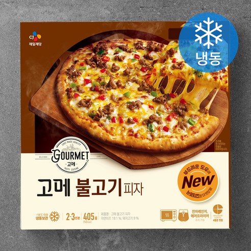 고메 클래식 불고기 피자 (냉동), 405g, 1개