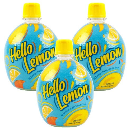 헬로레몬, 200ml, 3개