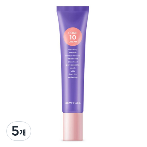 듀이셀 포어텐크림 40ml, 5개