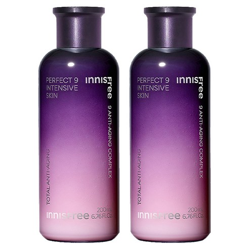 이니스프리 퍼펙트 9 인텐시브 스킨, 200ml, 2개