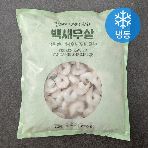 현이푸드빌 백새우살 (냉동), 750g, 1봉