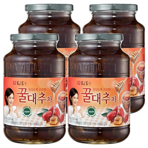 담터 꿀대추차, 1kg, 1개입, 4개